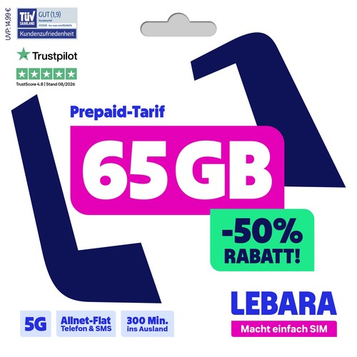 Lebara hello prepaid - lebara, hello!