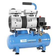 Kompressor Flüsterkompressor Airpower 105/8/6 leise SILENT ölfrei 550 W 6 L 8bar