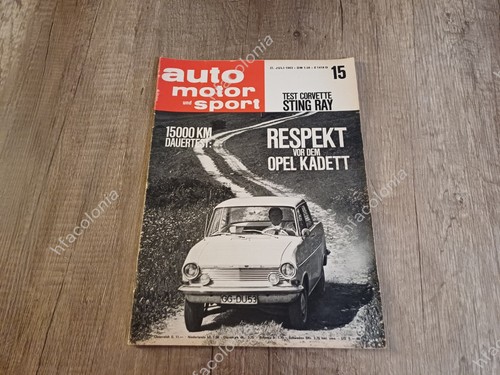 Alte autozeitschrift auto - alte,