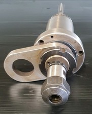 Bohrspindel  Frässpindel Spannzange mit Verzahnung