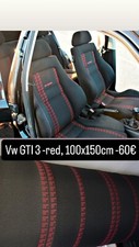 Karo stoff bezugsstoff für VW Golf 3 GTI RECARO Red