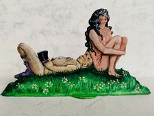 Zinnfigur Flachfigur Bemalt