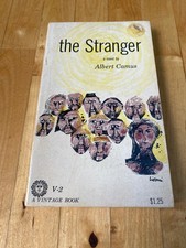 The Stranger by Albert Camus, Taschenbuch 1946, Vintage Book
