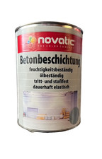 Bodenfarbe Tankraumfarbe Novatic Betonbeschichtung kieselgrau 2,5L
