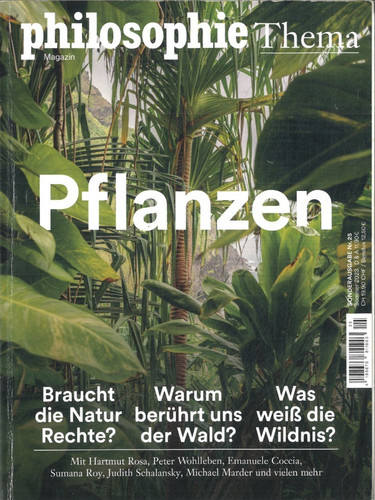 Philosophie thema pflanzen - philosophie,