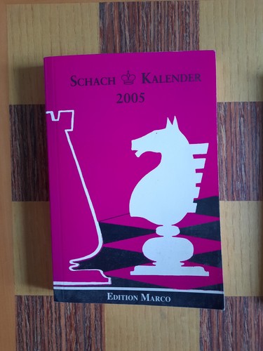 Schachkalender 2005 edition - schachkalender,