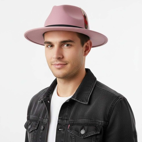 Herren trilby fedora - hut, mit