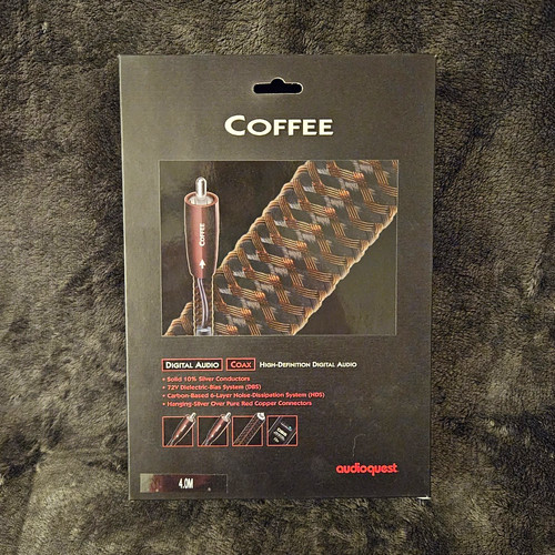 Audioquest coffee digital coax - audioquest,