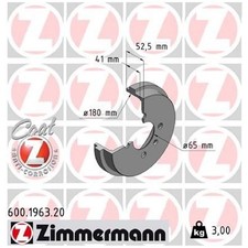 2x Zimmermann Bremstrommel