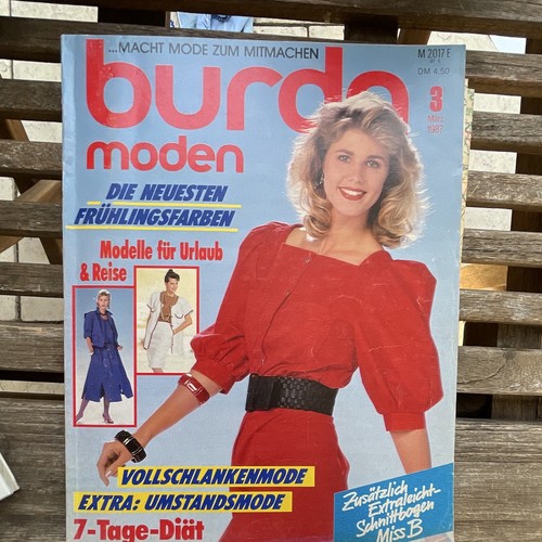 Burda moden zeitschrift märz - zeitschrift,