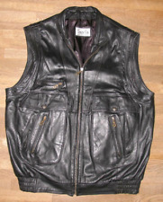 " GAZELLA " Herren- LEDERWESTE