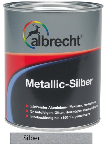 Albrecht metallic silber - albrecht, metallic-silber