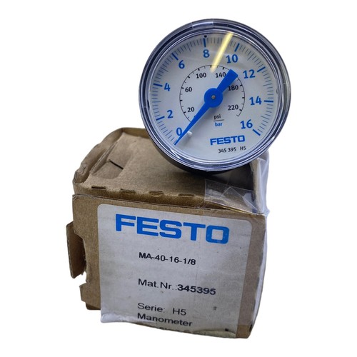 Festo 1 8 manometer - ma-40-16-1/8,
