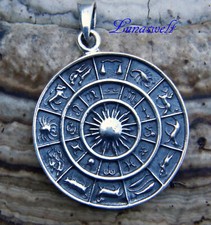 Amulett mit sternzeichen 925 - amulett,