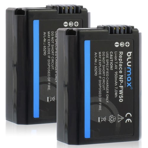 Blumax akku für sony - 2x,