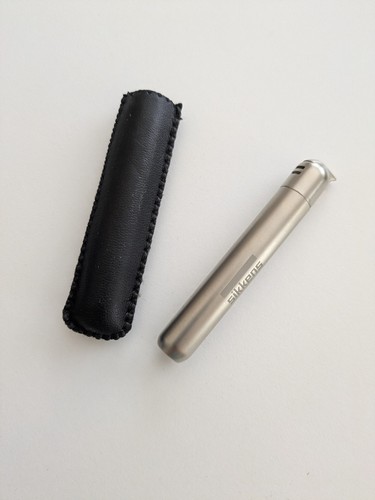 Vintage slim feuerzeug metall - vintage,