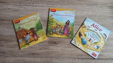 3 x Maxi Bilderbuch: Schneewittchen, Hänsel und Gretel, Alice in Wunderland