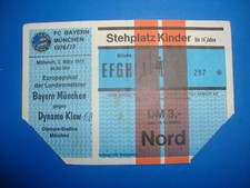 76/77 Ticket Bayern München