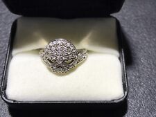 Harley, Damen Ring, Silber - Strass, Skull, Gr. 61