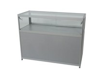 Thekenvitrine mit LED-Beleuchtung Messevitrine Glasvitrine Vitrine