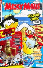 Disney MICKY MAUS Heft 35/2017 mit Beilage Sammelfigur DAGOBERT DUCK in Gold