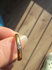 Eleganter 750 goldring - 750, (18k)