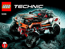 LEGO® Technic 4X4 Offroader 9398 Vollständig ohne Anleitung Ohne Ovp