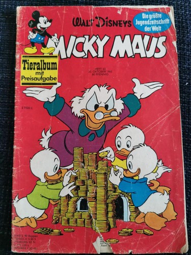 Micky maus 1965 heft - 23.10.1965,