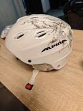 Skihelm Alpina Grap 54 - 57 cm white-prosecco  sehr guter Zustand