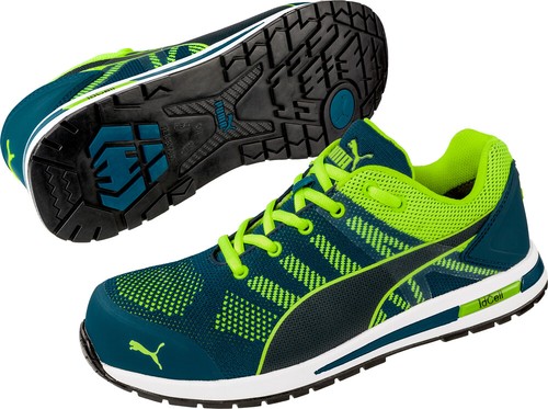 Puma safety elevate knit green - safety,