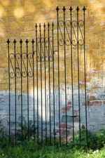 Paravent aus Volleisen Schwarz