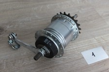 Fahrrad Nabe 7 Gang Sachs  SUPER 7  19 Zahn Ritzel +Bremsschelle+Sich.Scheiben