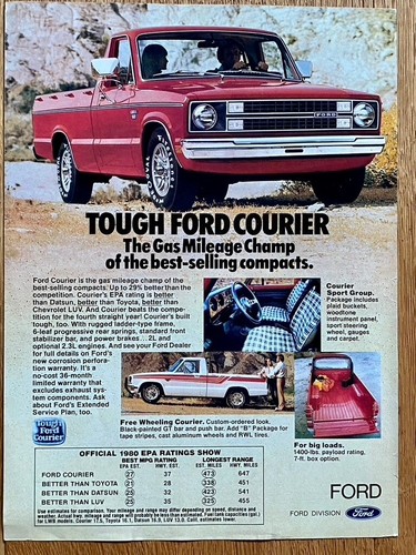 Ford courier pickup - ford,