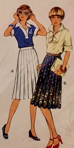 70er retro schnittmuster - 70er,