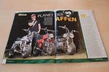 Motorrad 21/2011 Honda Monkey Potenza in einer seltenen Vorstellung auf 4 Seiten