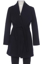 Hallhuber Mantel Damen Jacke Parka Gr. EU 40 Kaschmir Wolle Marineblau #5ginz5j