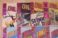 8 x Marvel Comic Die Spinne und Die fantastischen Vier -  Williams Verlag