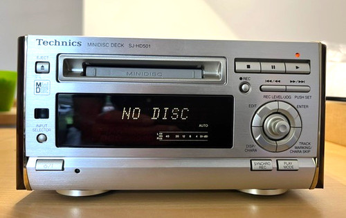 Technics hd501 minidisc - technics,