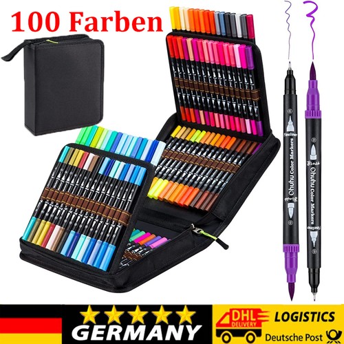 Aquarellstifte dual brush pen - aquarellstifte,