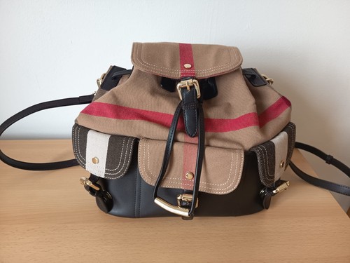 Burberry vintage rucksack - burberry,