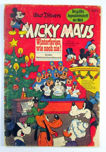 Micky maus 1967 heft vom - maus,