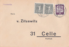 Briefumschlag verschickt 1965