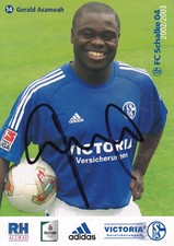 Autogramm - Gerald Asamoah  (FC Schalke 04) - 2002/2003