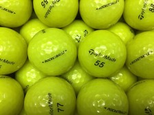 36 TAYLOR MADE GOLFBÄLLE ROCKETBALLZ GELB AAAA OHNE MARKIERUNGEN LAKEBALLS