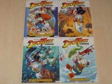 4 x DUCK-TALES CLASSICS Band 1, 2, 3 und 4 NEUWERTIG!