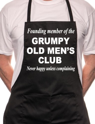 Grimpy old men - men, bbq