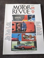 Motor Revue Zeitschrift Jahresausgabe 1988 Vintage