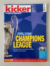 Sonderheft Kicker Sportmagazin: Champions League 2005/2006, neuwertig