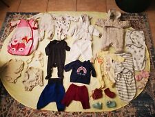 Baby Neugeborenes Kinder Kleiderpaket - Gr. 50,56,60 -OHNE den pinken Schlafsack