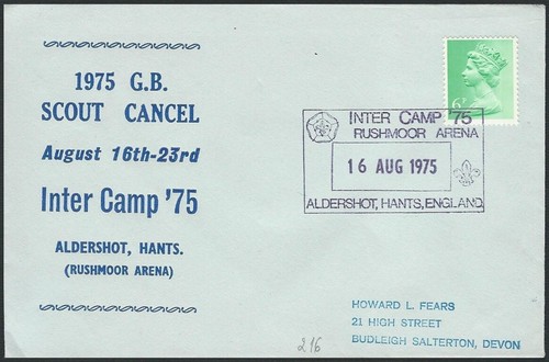 England 1975 inter - 1975, camp